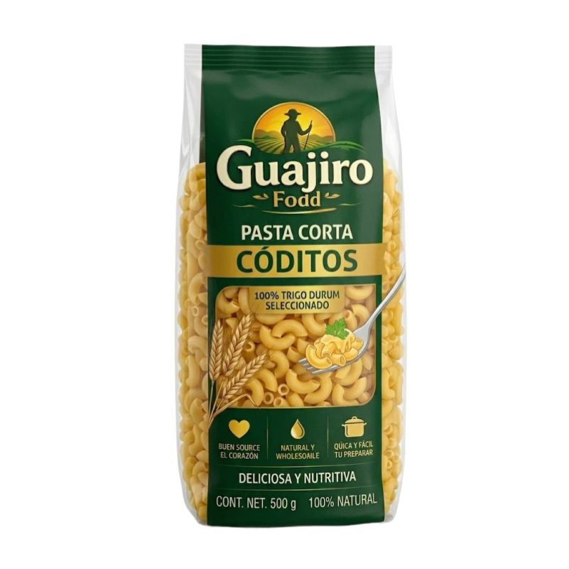 Pasta Corta Códitos Guajiro