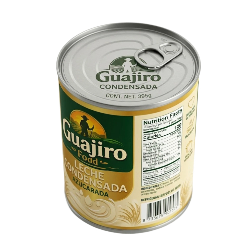 Leche Condensada Azucarada Guajiro